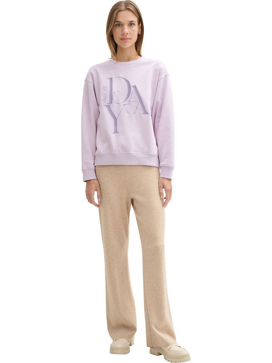 Γυναικείο Φούτερ Light Lilac Melange