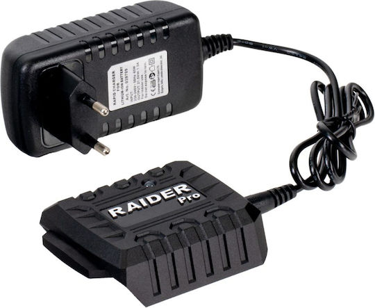 Raider R20 Τροχός 125mm Μπαταρίας με Ρύθμιση Στροφών 1x4Ah