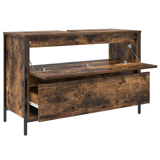 vidaXL Blat fără Lavoar L90xW34.5xH60cm Maro