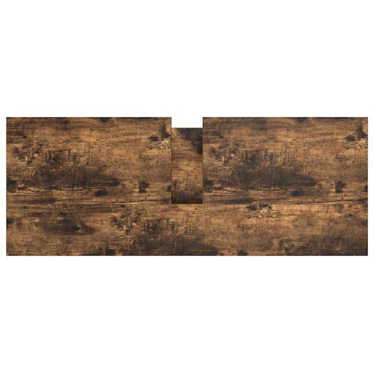 vidaXL Blat fără Lavoar L90xW34.5xH60cm Maro