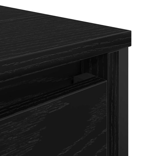 vidaXL Πάγκος χωρίς Νιπτήρα Μ90xΒ34.5xΥ60cm Μαύρη Δρυς