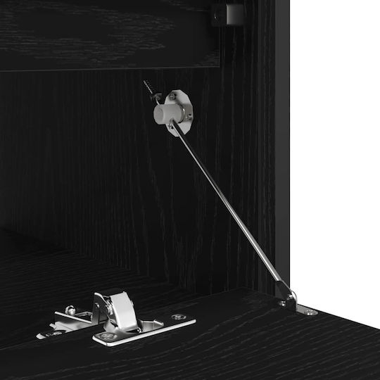 vidaXL Countertop without Sink L60xW34.5xH60cm Black Oak, Black
