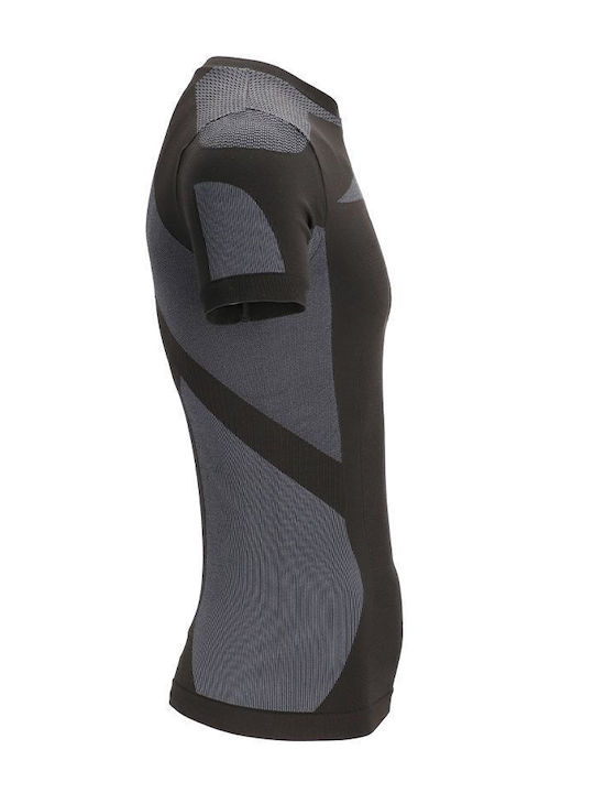 Acerbis Bluza termica pentru barbati cu maneci scurte Negru