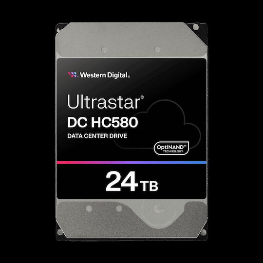 Western Digital Ultrastar DC HC580 24TB HDD Σκληρός Δίσκος 3.5" SATA III 7200rpm με 512MB Cache για Server / Καταγραφικό 0F62796