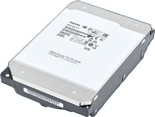 Toshiba MG09 16TB HDD Hard Drive 3.5" SATA III 7200rpm with 512MB Cache for NAS MG09ACA16TE