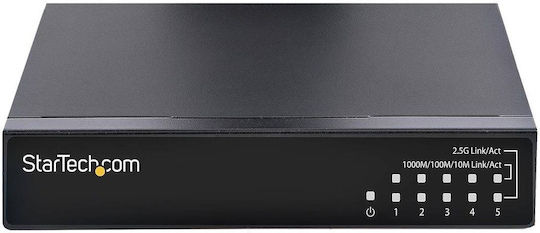 StarTech DS52000 Unmanaged L2 Switch με 5 Θύρες Gigabit (1Gbps) Ethernet