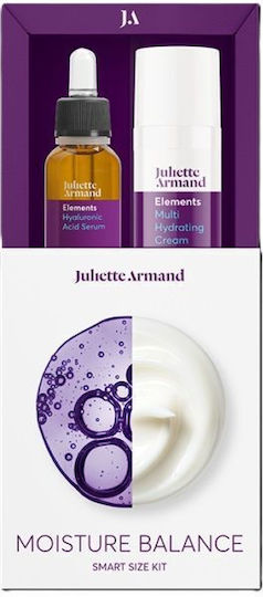 Juliette Armand Moisture Balance Set de Călătorie pentru Anti-îmbătrânire, Hidratare & Tonifiere 2buc