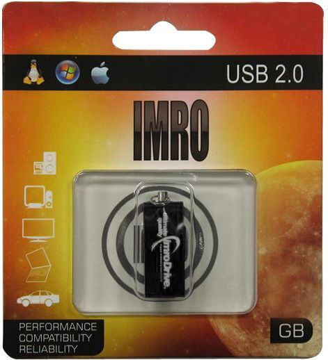 IMRO Dark Side of the Moon 8GB USB 2.0 Стик Черен