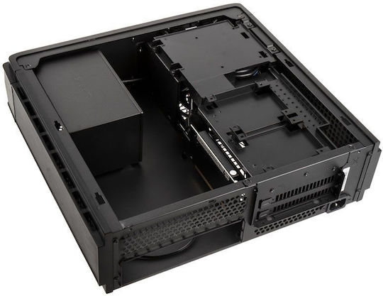 Silverstone Raven RVZ03 Gaming Mini Tower Κουτί Υπολογιστή με RGB Φωτισμό Μαύρο