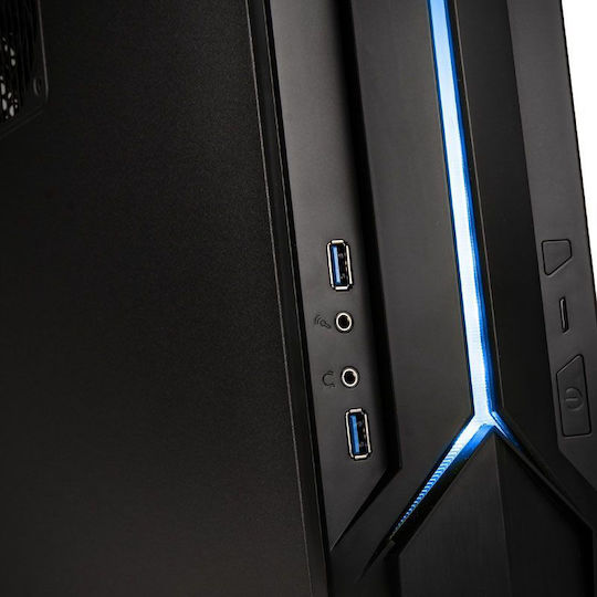 Silverstone Raven RVZ03 Gaming Mini Tower Κουτί Υπολογιστή με RGB Φωτισμό Μαύρο