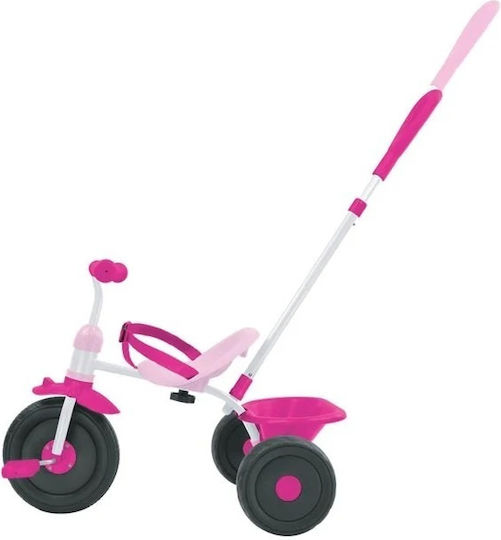 Convertible Tricycle with Parental Handle for 18-36 Months Pink