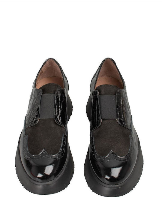 Γυναικεία Oxfords σε Μαύρο Χρώμα