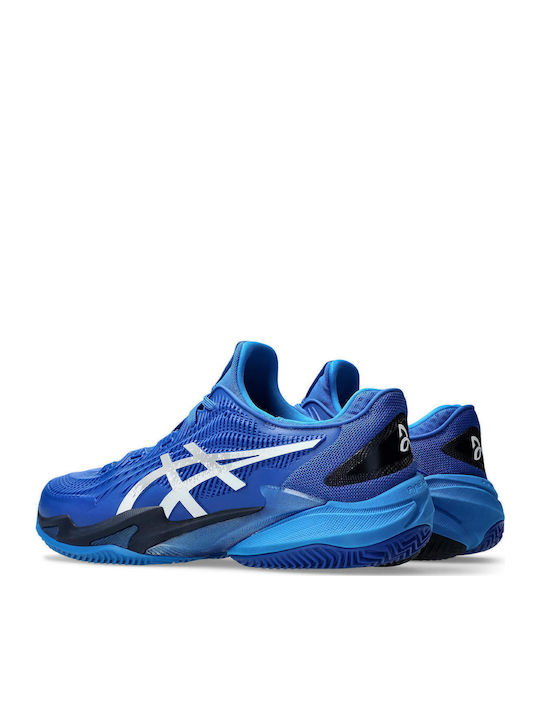ASICS Court FF 3 Novak Ανδρικά Παπούτσια Τένις για Χωμάτινα Γήπεδα Μπλε