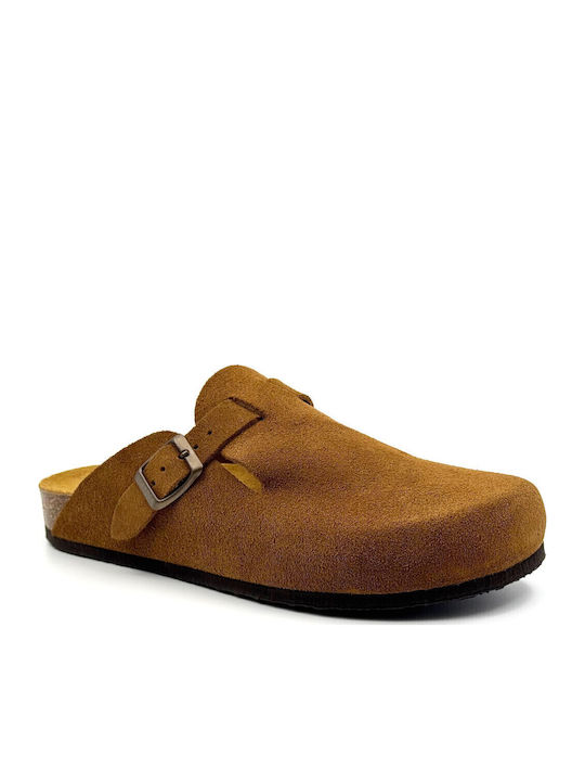 Memory-Schaum Leder Herren Hausschuhe Afelpado Grueso ROBLE Anatomisch