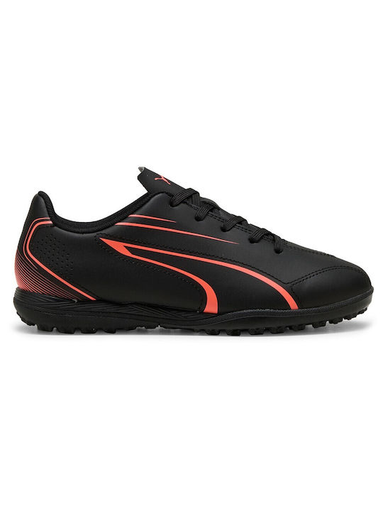 Puma Vitoria Tt Kids Turf Soccer Shoes Black