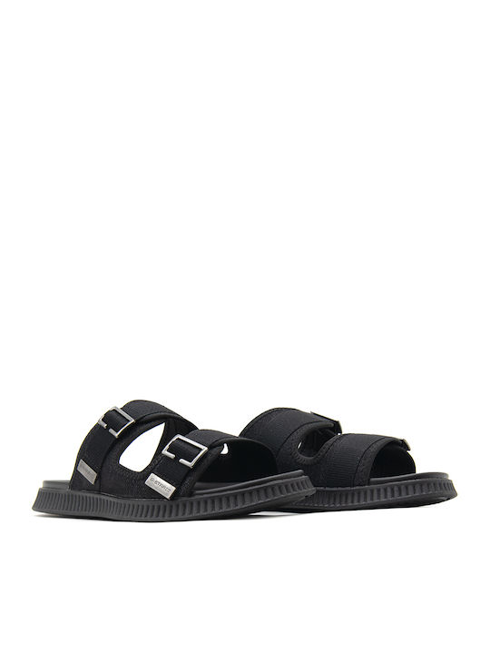 Herrensandalen in Schwarz Farbe