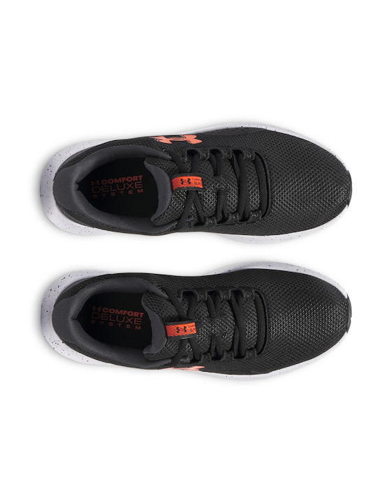 Charged Surge 4 Herren Sportschuhe Laufen Schwarz