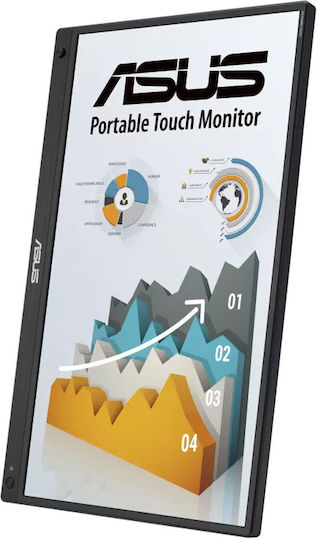 Asus MB16AMTR ZenScreen Touch IPS Φορητό Monitor 15.6" FHD 1920x1080 με Χρόνο Απόκρισης 5ms GTG