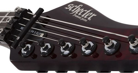 Schecter Reaper 6 Elite Fr Ηλεκτρική Κιθάρα ST Style με S Διάταξη Μαγνητών Blood Burst