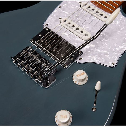 Godin Session Ηλεκτρική Κιθάρα Μπλε με Θήκη
