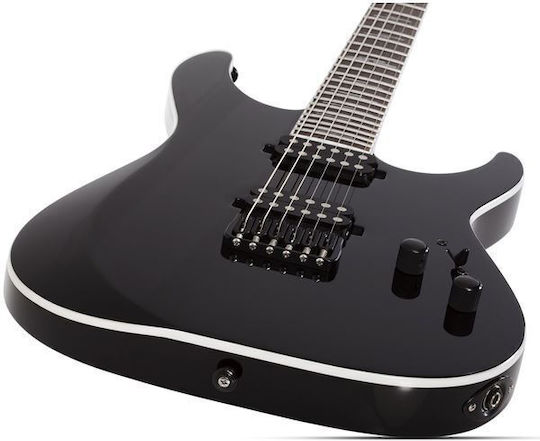 Schecter Reaper 6 Ηλεκτρική Κιθάρα ST Style Custom Gloss Black