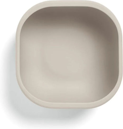 Mamas & Papas Feeding Set made of Silicone with Non-Slip Base Green 5pcs