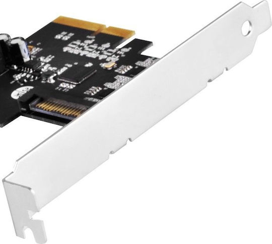 Silverstone Κάρτα PCIe σε 1 θύρα USB 3.1 ECU04-E