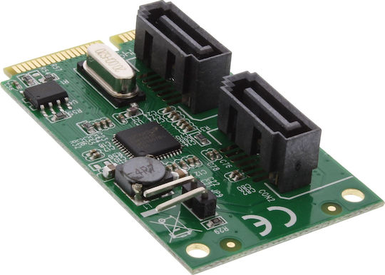 InLine Κάρτα PCIe σε θύρα SATA / RAID / SATA III / Mini PCI