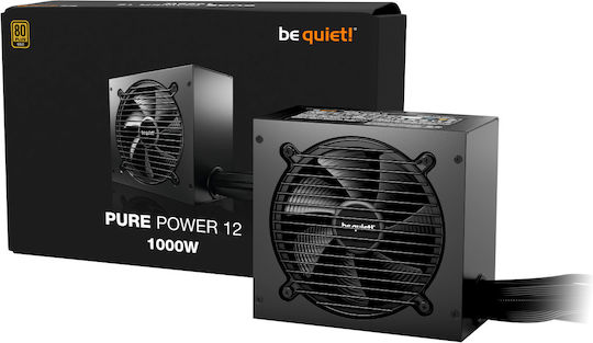 Be Quiet Pure Power BP005EU 1000W Μαύρο Τροφοδοτικό Υπολογιστή Full Wired 80 Plus Gold