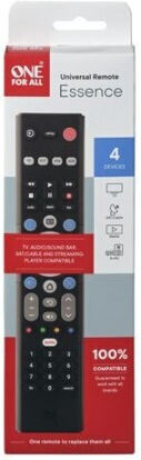 One For All Universal Τηλεχειριστήριο URC1241 για Τηλεοράσεις 8716184076190
