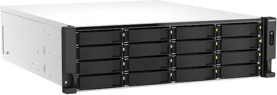 QNap TS-h2287XU-RP NAS Rack με 22 θέσεις για HDD/SSD και 2 θύρες Ethernet