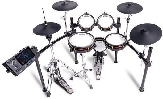 Alesis Tobe Electronice Strata Core Gri Cu Scaun Căști Și Bețe De Tobe