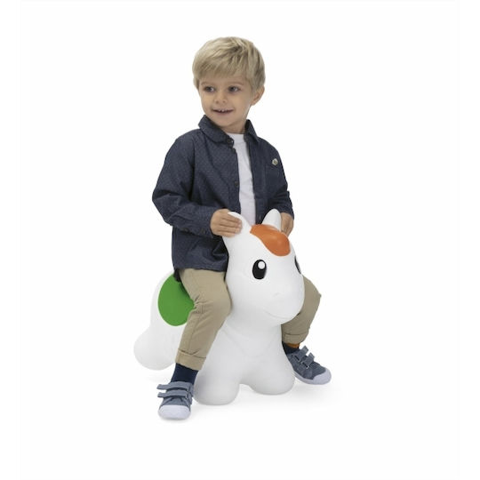 Chicco Χοπ Χοπ Αλογάκι Fit&fun Skoczek Rodeo για 2+ Ετών Λευκό
