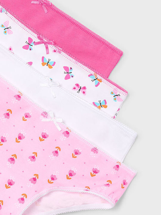 Mayoral Kids' Set with Briefs Pink 4pcs