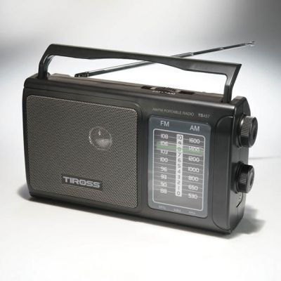 Tiross TS-457 Φορητό Ραδιόφωνο Μαύρο