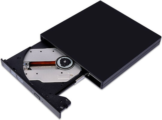 MicroStorage External CD/DVD/CD Recorder for Desktop / Laptop Black