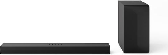 LG S60T Soundbar 3.1 Bluetooth και HDMI 340W με Ασύρματο Subwoofer και Τηλεχειριστήριο Μαύρο