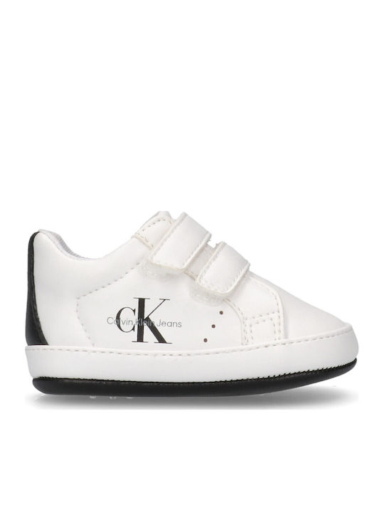 Calvin Klein Adidași pentru bebeluși Albe