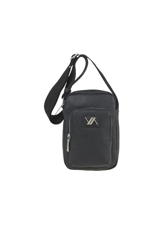 Verde Men's Bag Shoulder / Crossbody Black