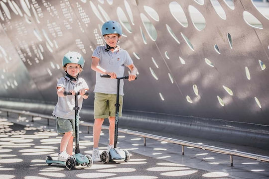 Scoot & Ride Kids Foldable Scooter Highwaykick 5 Led 3-Wheel for 5+ Years Blue