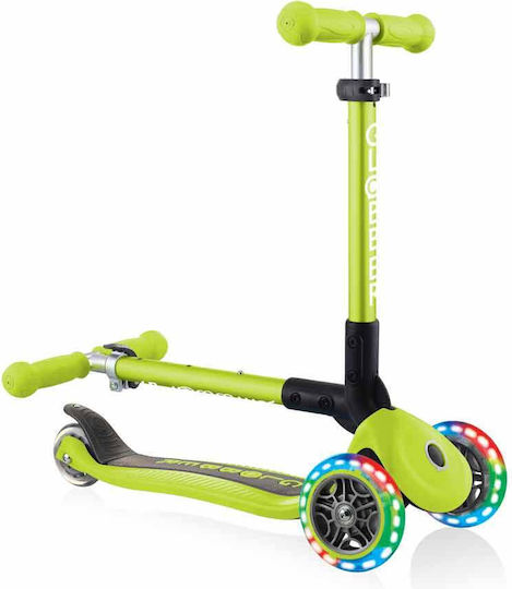Globber Scuter Copii Pliabil Junior 3 Roți Verde