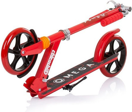 Chipolino Kids Scooter Foldable Omega 2-Wheel for 8+ Years Red