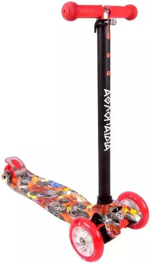 Athlopaidia Kids Scooter 3-Wheel for 3+ Years Multicolour