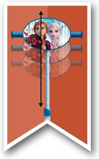 Shop More Puppet Scutere Frozen II 3 Roti pentru 2-5 Ani Culoare Full Face Albastru deschis