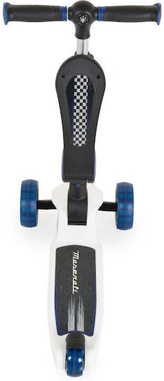 Byox Kids Scooter Foldable Maserati 3-Wheel with Seat for 18 Months Blue