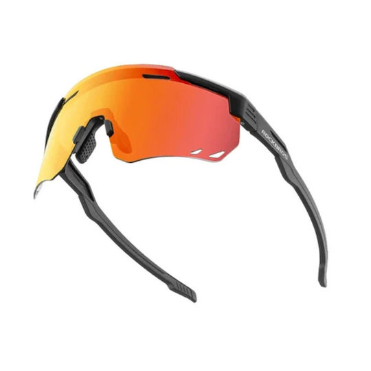 Rockbros Cycling Glasses with Black Frame & Polarized Lenses