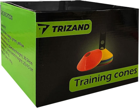 Set mit 50 Trizand Markierungskegeln