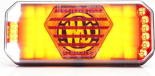 WAS Комплект фарове за ремарке LED с винтове 10 / 24V 1бр