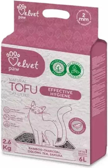 Tofu Nisip pentru Pisici pe Bază de Plante Tofu 6lt