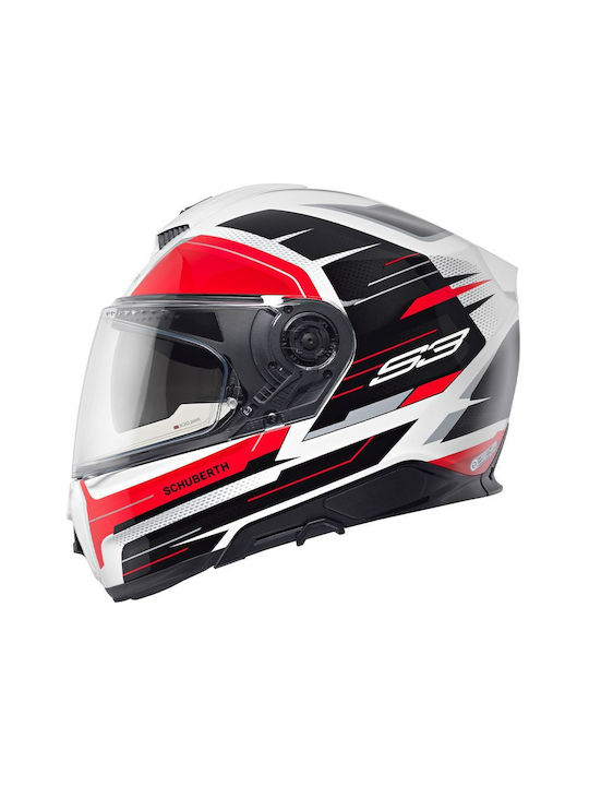 Schuberth S3 Apex White Κράνος Μηχανής Full Face ECE 22.06